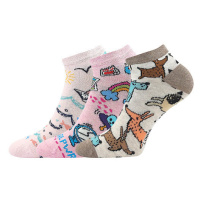 3PACK dětské ponožky Lonka vícebarevné (Dedonik - Mix D)