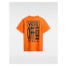 VANS Ave T-shirt Men Orange, Size