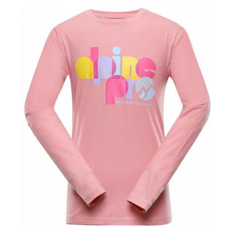 Dětské triko Alpine Pro TEOFILO 9 - světle růžová