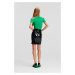 Sukně Karl Lagerfeld černá barva, mini