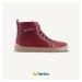 Dětské zimní barefoot boty Be Lenka Winter Kids - Dark Cherry Red