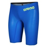 Arena powerskin carbon air2 jammer electric blue/dark grey/fluo yellow