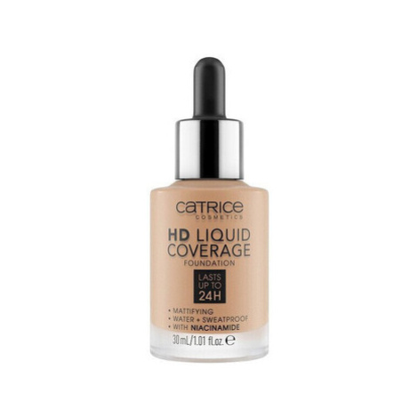 Catrice HD Coverage Liquid Foundation - 50 Rosy Ash Hnědá