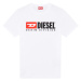 Tričko diesel t-diegor-div t-shirt bright white