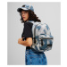 Batoh karl lagerfeld jeans klj denim backpack bleached denim