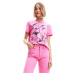 Desigual Dámské triko Ts Pink Panther Regular Fit 23SWTK813056
