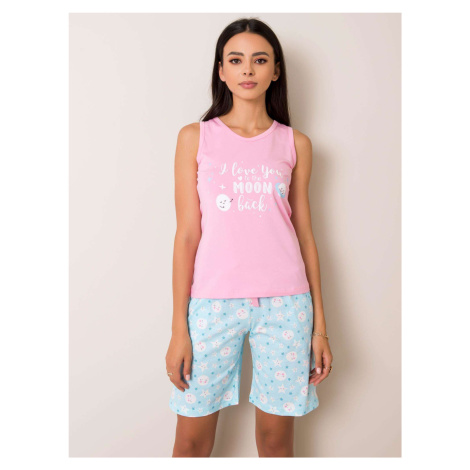 Růžové a modré pyžamo od Beatrix Fashionhunters