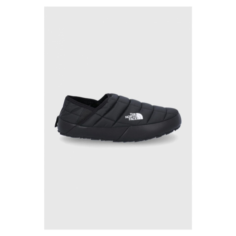 Pantofle The North Face THERMOBALL TRACTION MULE černá barva, NF0A3UZNKY41