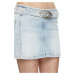 Sukně diesel de-flip-s skirt blue denim