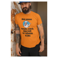 MMO Pánské tričko Kuchař Barva: Mandarínková oranžová