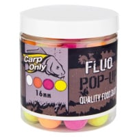 Carp only fluo pop up boilie 80 g 16 mm-mix 4 barev