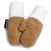 T-TOMI TEDDY Gloves Brown rukavice pro děti od narození 12-18 months 1 ks