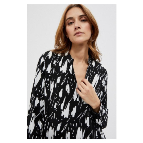 Dlouhá košile z viskózy Moodo