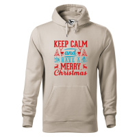 DOBRÝ TRIKO Pánská mikina s potiskem Keep calm Christmas