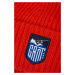 ČEPICE GANT ALPINE BADGE BEANIE červená