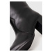 Kožené kozačky Wojas dámské, černá barva, na podpatku, 7105451