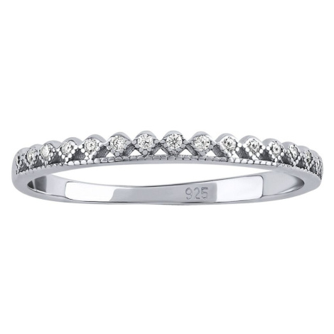 Stříbrný prsten Titty s Brilliance Zirconia Silvego