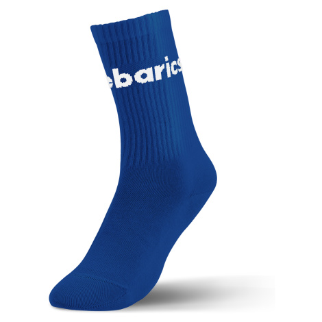 Barebarics - Barefootové ponožky - Crew - Cobalt Blue - Big logo Be Lenka