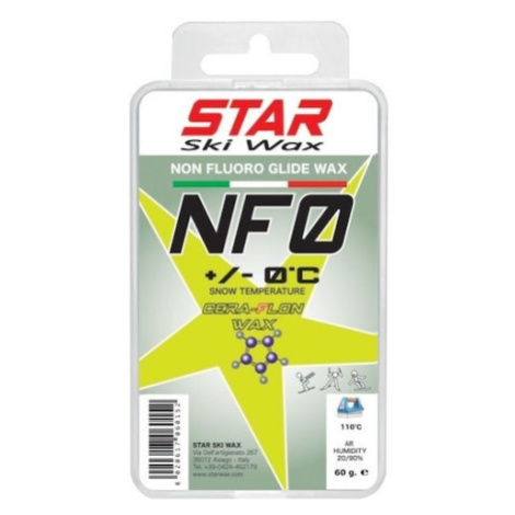 Star Ski Wax Vosky bez obsahu fluoru NF0 Cera Flon wax 60g