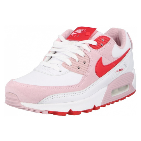 Nike Sportswear Sneaker 'Air Max 90' bílá / světle růžová / červená |  Modio.cz