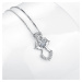 OLIVIE Stříbrný náhrdelník ANDĚL 5067