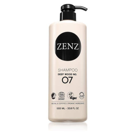 ZENZ Organic Deep Wood No. 07 hydratační šampon 1000 ml