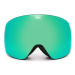 HORSEFEATHERS Snowboardové brýle Scout - black/mirror green BLACK