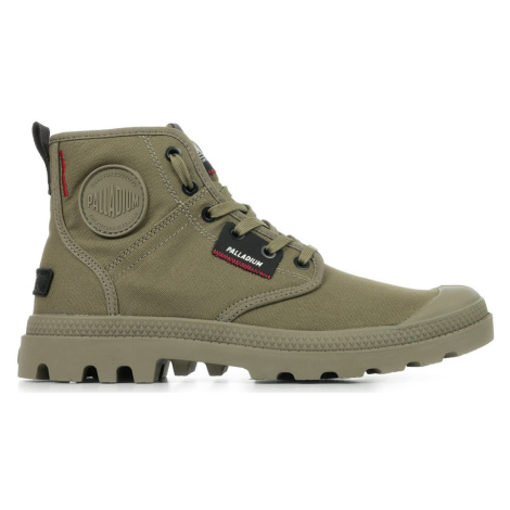 Palladium Pampa Hi Patch Zelená