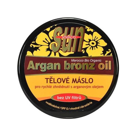 VIVACO BeBronze Arganové opalovací máslo OF 0 200 ml