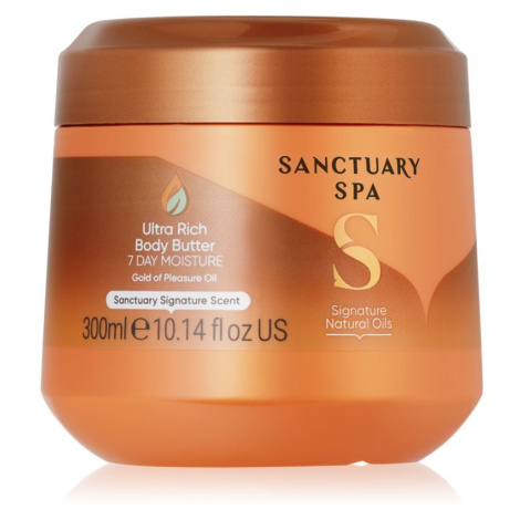 Sanctuary Spa Signature Natural Oils intenzivně hydratační tělové máslo 300 ml