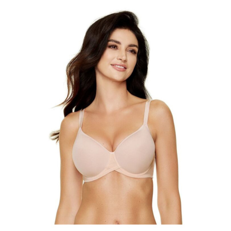 Dámská vyztužená podprsenka Luna béžová Gorteks