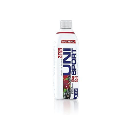 Nutrend Unisport Zero, 1000 ml, višeň + černý rybíz