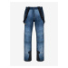 Tmavě modré pánské softshellové lyžařské kalhoty Kilpi JEANSO