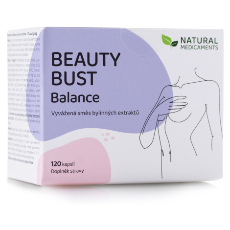 Natural Medicaments Beauty Bust Balance 120 kapslí