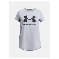 Under Armour Tričko UA G SPORTSTYLE LOGO SS-GRY - Holky