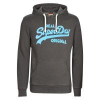 Superdry VINTAGE VL NEON HOOD Černá