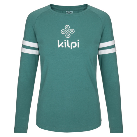 Kilpi MAGPIES-W Dámské triko s dlouhým rukávem SL0305KI Tmavě zelená