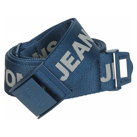 Tommy Jeans TJM FASHION WEBBING BELT Modrá Tommy Hilfiger