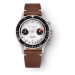 Nivada Grenchen Chronomaster White Panda Inter. Bezel - Manual - Rubber tropic