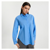 Sinsay - Bavlněná košile - Modrá