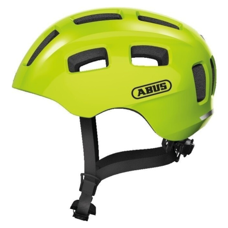 Abus Youn-I 2.0 Signal Yellow Dětská cyklistická helma