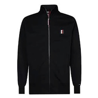 Tommy Hilfiger Sweatshirt - TH FLEX ZIP THROUGH black