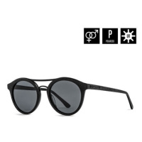 HORSEFEATHERS Sluneční brýle Nomad - brushed black/gray BLACK