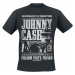 Johnny Cash Folsom State Prison Tričko černá