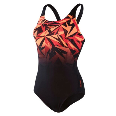 Speedo HYPERBOOM PLACEMENT MUSCLEBACK Dámské plavky, černá, velikost