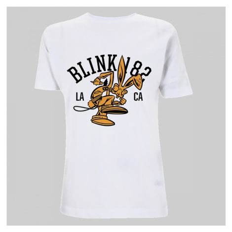 Blink 182 tričko, College Mascot White, pánské Probity Europe Ltd