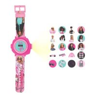 Lexibook Digitální promítací hodinky Barbie s 20 obrázky k promítání