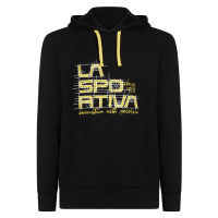 Pánská mikina La Sportia Project Hoody M Black/Yellow