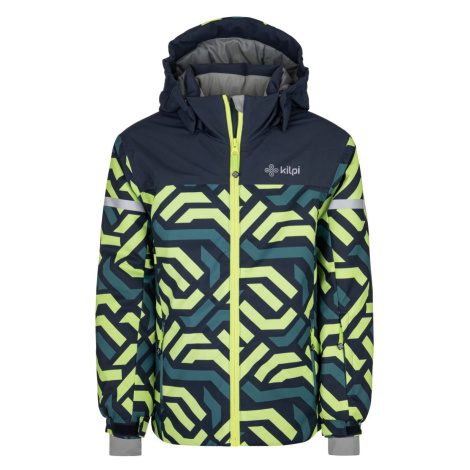 Chlapecká lyžařská bunda Kilpi ATENI-JB zelená