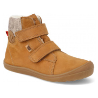 Barefoot dětské zimní boty Koel - Dean Tex wool hnědé